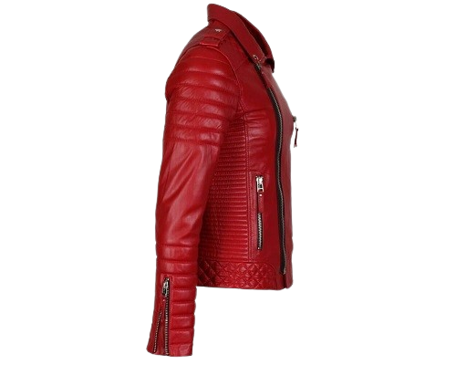 Red Biker Jacket